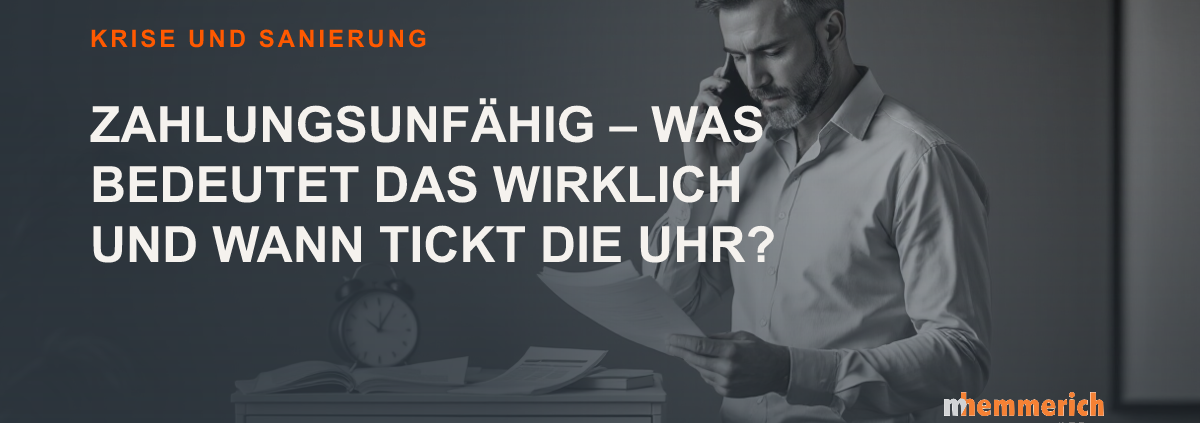 Titelbild: Zahlungsunfähigkeit nach § 17 InsO