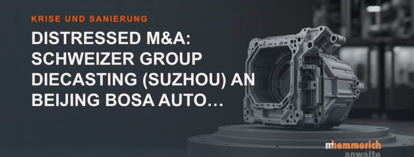 Titelbild: Distressed M&A