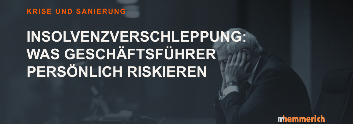Titelbild: persönliche Haftung von Geschäftsführern
