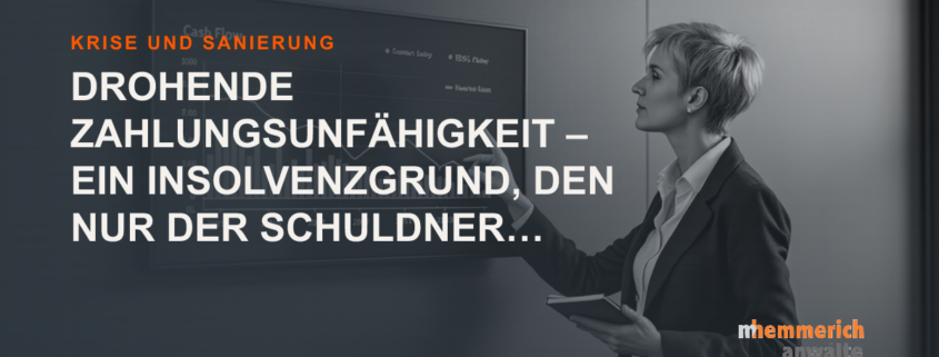 Titelbild: Drohende Zahlungsunfähigkeit nach § 18 InsO