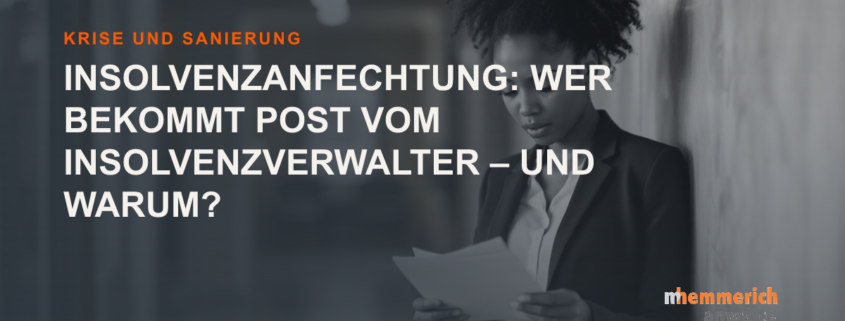 Titelbild: Post vom Insolvenzverwalter