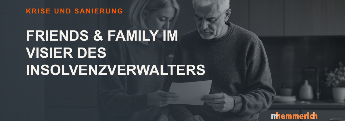 Titelbild: Familie im Visier des Insolvenzverwalters