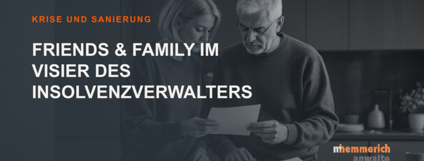 Titelbild: Familie im Visier des Insolvenzverwalters