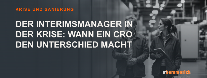Titelbild: Chief Restructuring Officer
