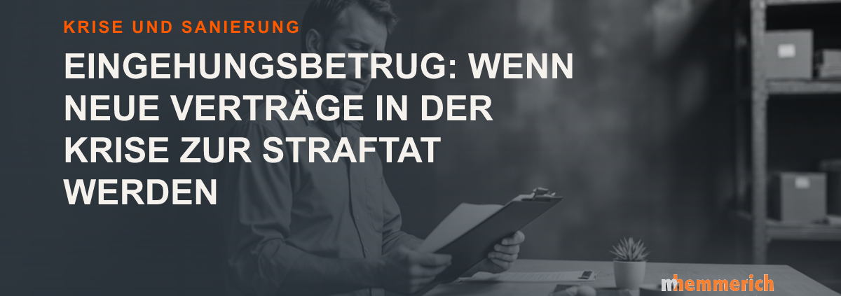 Titelbild: Eingehungsbetrug nach § 263 StGB
