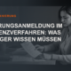 Titelbild: Forderungsanmeldung im Insolvenzverfahren