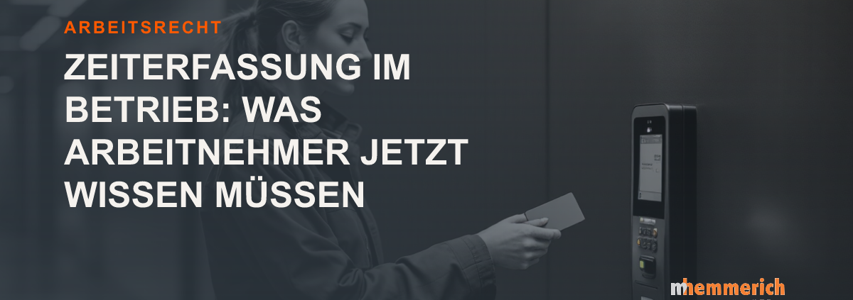 Titelbild: Pflicht zur Arbeitszeiterfassung