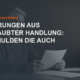 Titelbild: Forderungen aus vorsätzlicher unerlaubter Handlung