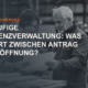 Titelbild: vorläufige Insolvenzverwaltung