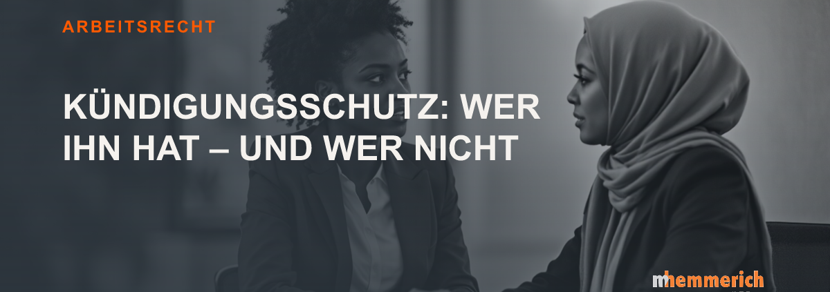 Titelbild: Kündigungsschutz: Wer ihn hat – und wer nicht