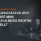 Titelbild: Vermögensstatus der GmbH