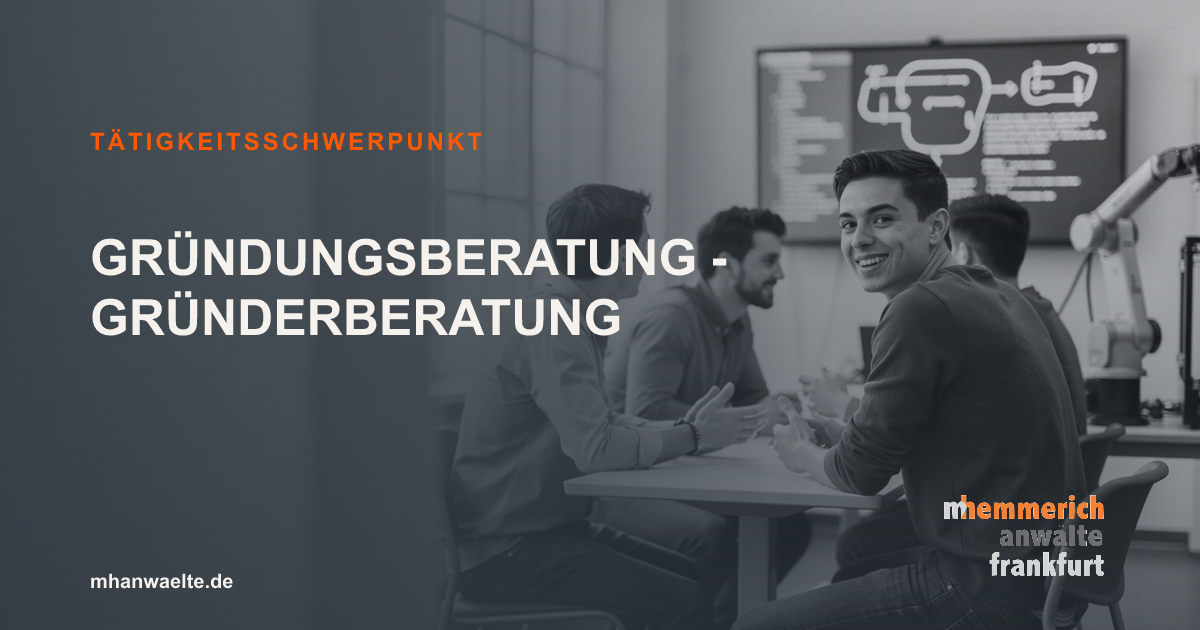 Titelbild: Gruenderberatung