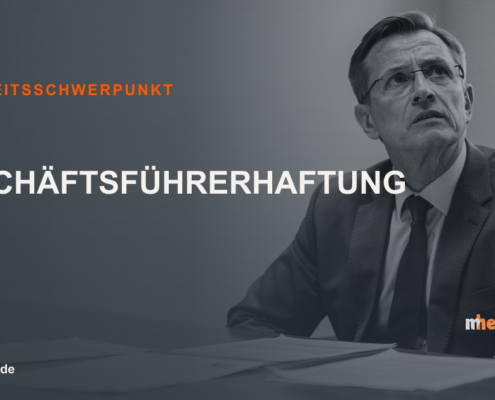 Titelbild: Geschaeftsfuehrerhaftung