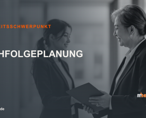 Titelbild: Nachfolgeplanung