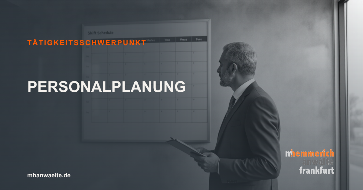 Titelbild: Personalplanung