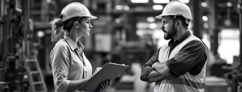 Arbeitsrecht Header - mh anwälte rechtsanwaltsgesellschaft mbH Arbeitsrecht: Anweisung und Widerstand in der Fabrik